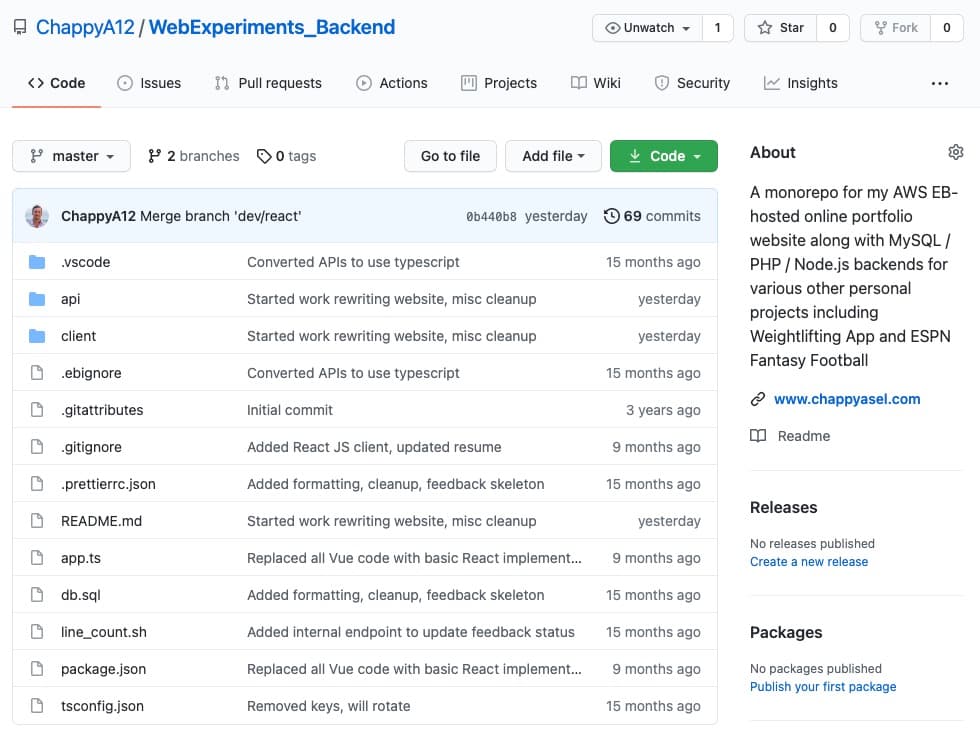 Web Experiments